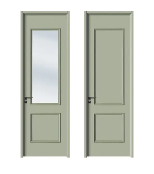 双口造型扣线烤漆门