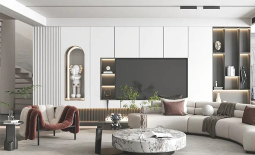 明亮大气的北欧风电视柜，开启你一天的好心情